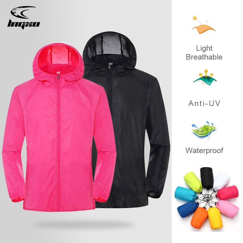 Outdoor Sport Coat - Men Women Hiking Jacket Waterproof Quick