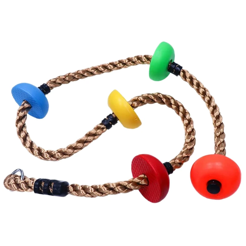 Outdoor Sport Jas - Colorful Climbing Rope Swing Disc Kids