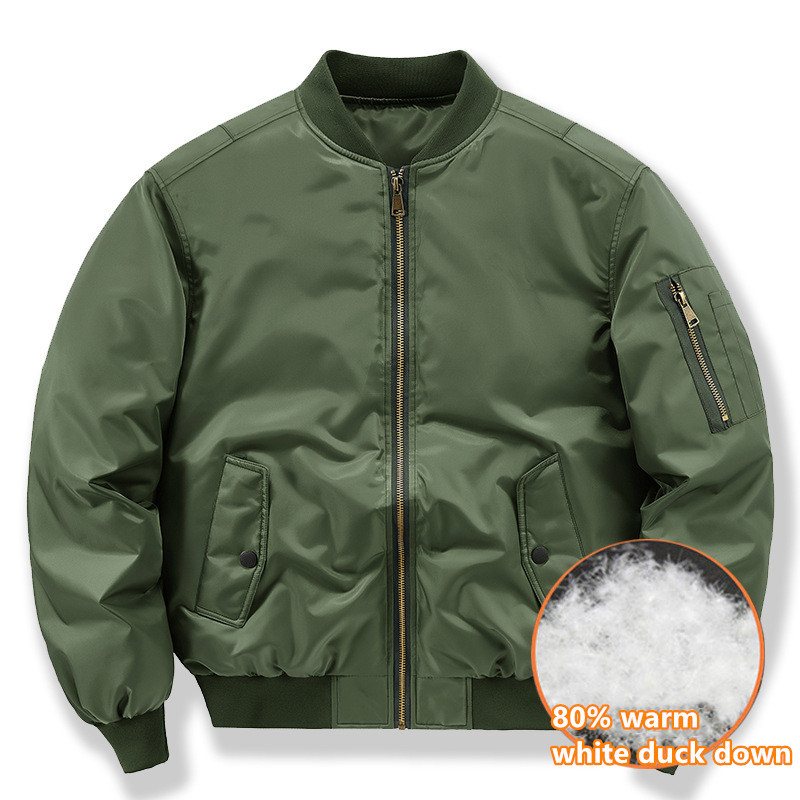 Outdoor Sport Coat - Winter Down Jacket Men's Short Air