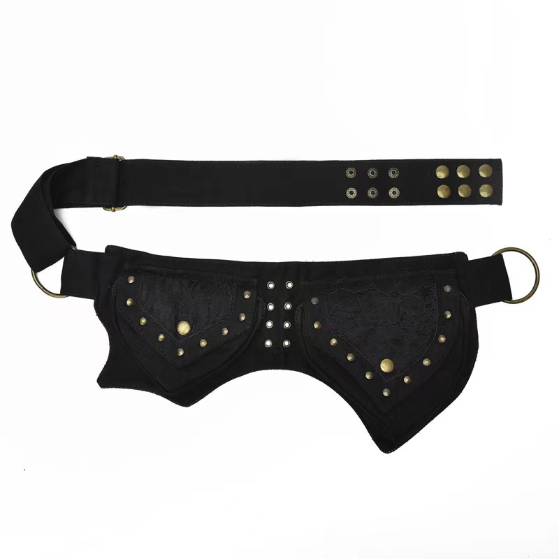 Medieval Punk Waist Bag Steamp - Outdoor Sports Accessories review and price