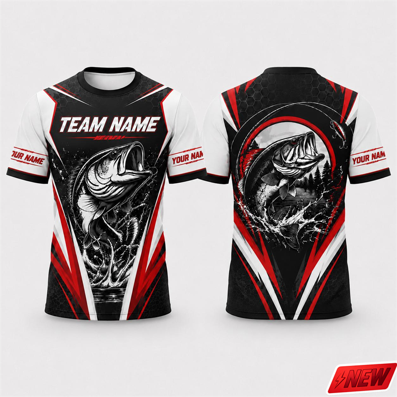 Custom Name Team Fishing Jerse - Outdoor Sport Name review and price