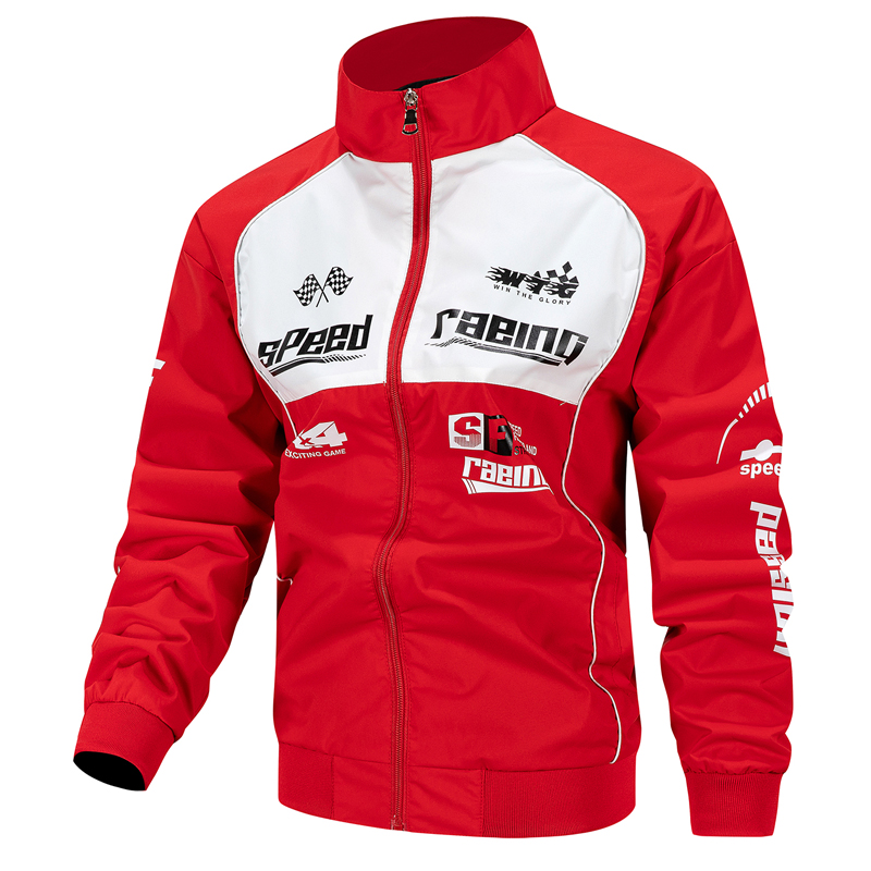 US Size Autumn Moto Racing Jac - Outdoor Sport Coat review and price