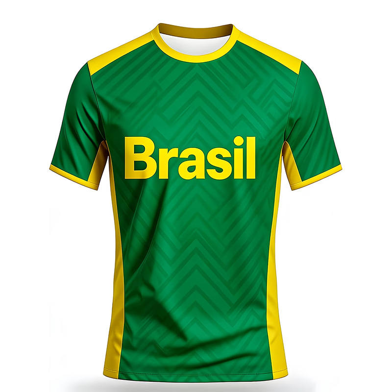 Brazil Football Jersey T-shirt - Outdoor Sport Name review and price