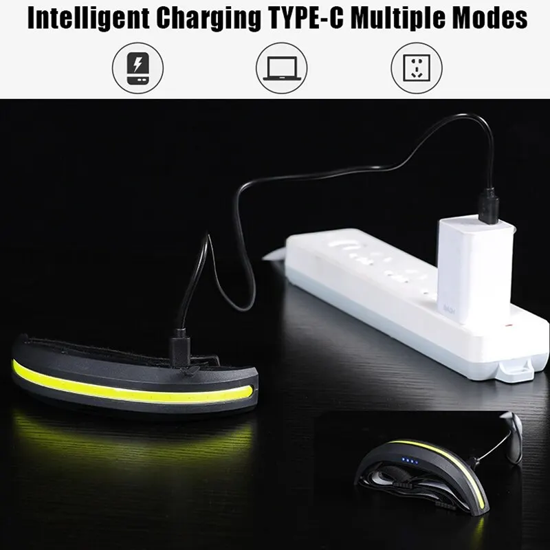 Portable COB Headlamp Recharge - Outdoor Sport Lights review and price