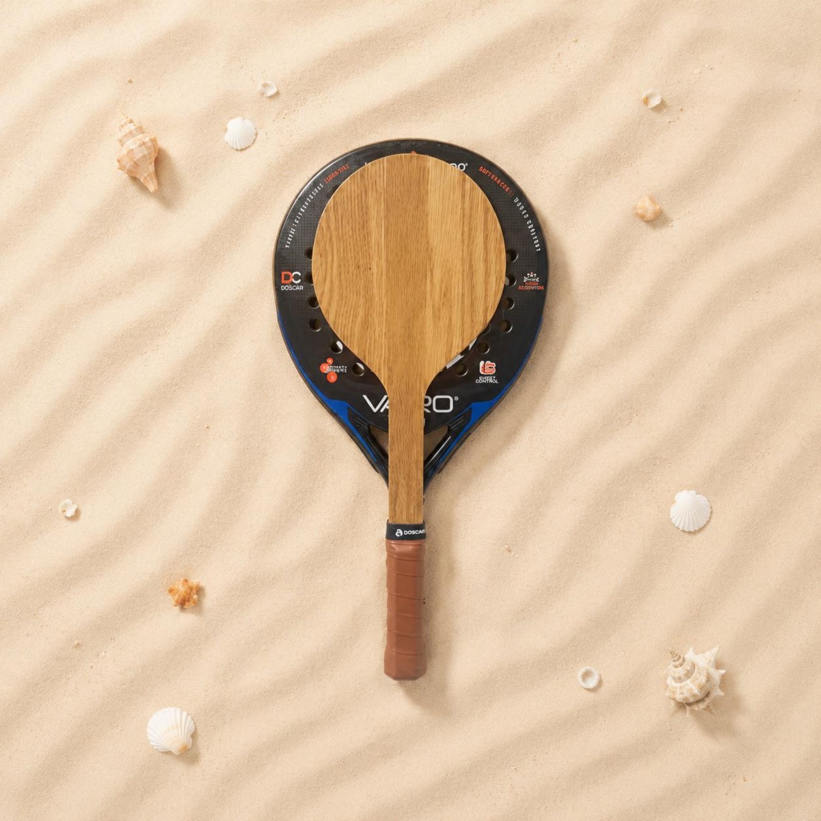 Wood Beach Tennis Racket Beach - Outdoor Sports Accessories review and price