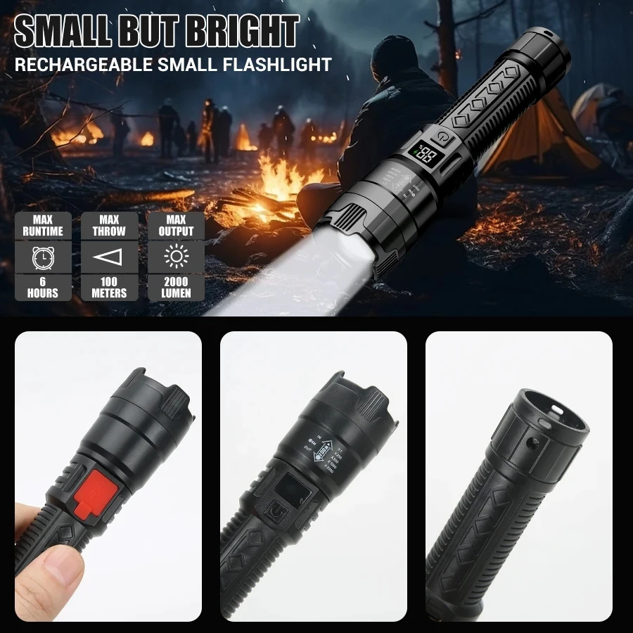 High Power 2000LM LED Flashlig - Outdoor Sport Lights review and price