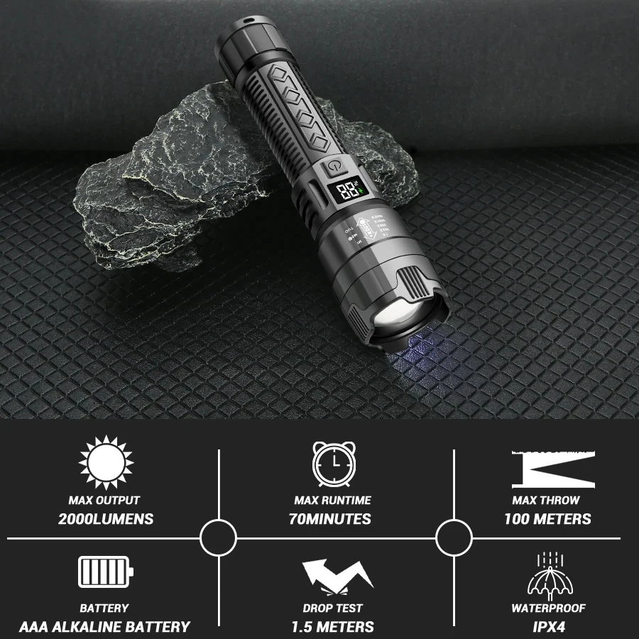 High Power 2000LM LED Flashlig - Outdoor Sport Lights review and price