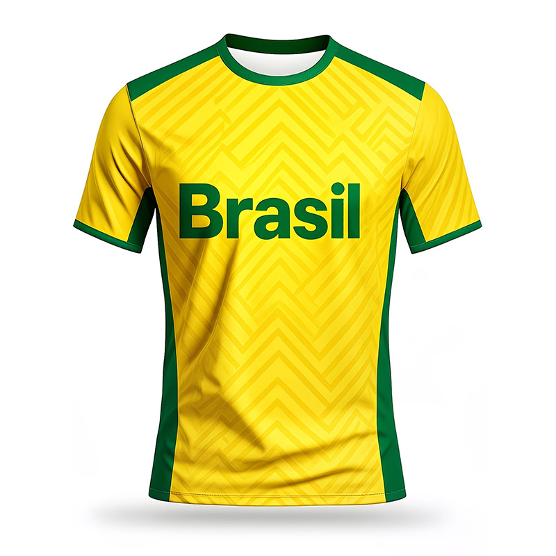 Brazil Football Jersey T-shirt - Outdoor Sport Name review and price