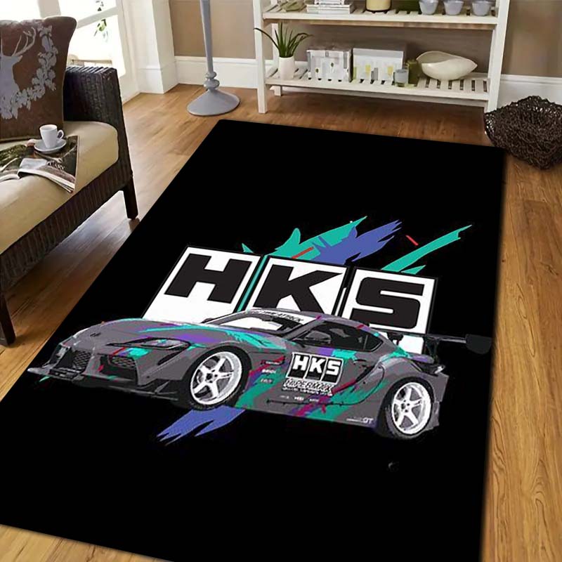 3D Racing H-HKS Print Area Rug - Outdoor Sport Area review and price