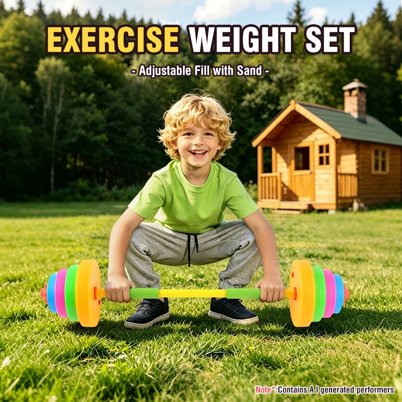 Adjustable Kids Dumbbell Barbe - Outdoor Sport Jas review and price