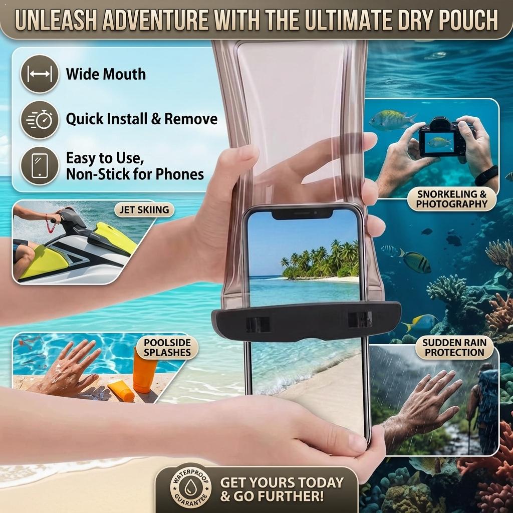 Clear Waterproof Phone Case Dr - Outdoor Sports Accessories review and price