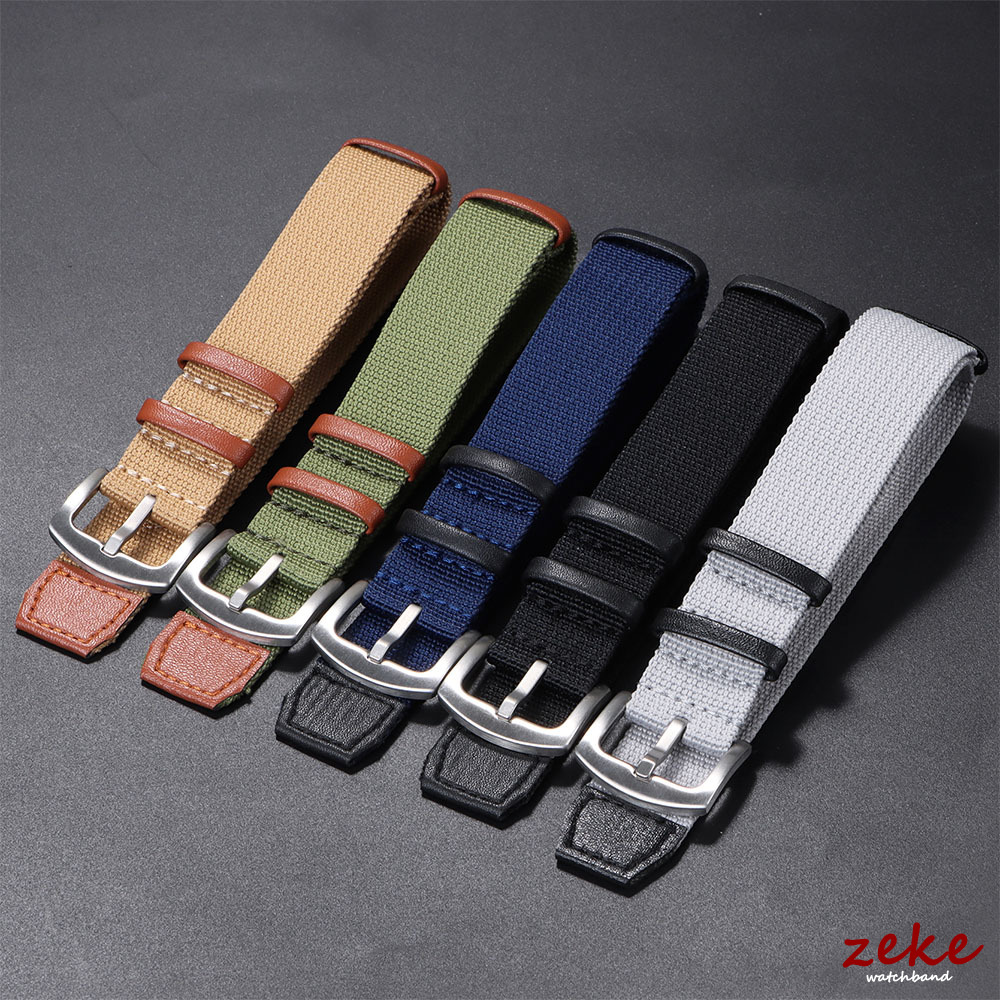 20mm 22mm Nylon Leather Watch  - Outdoor Sport Field review and price